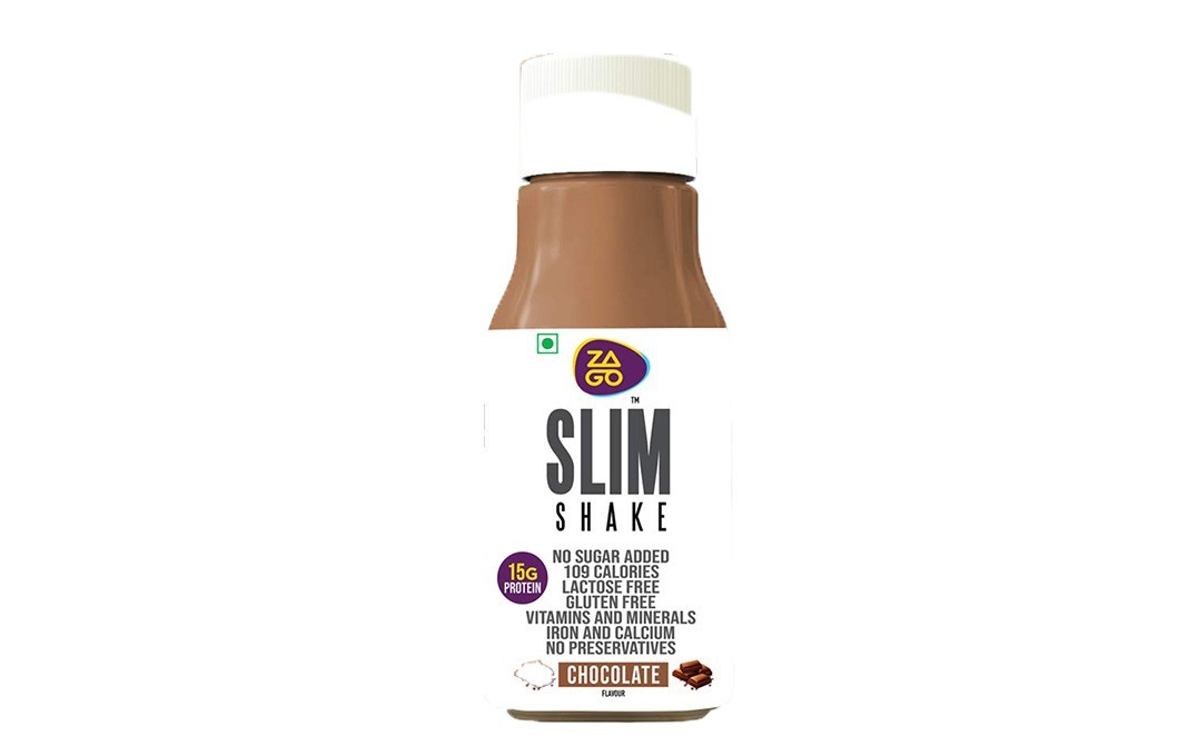 Za Go Slim Shake Chocolate Flavour    Bottle  250 millilitre